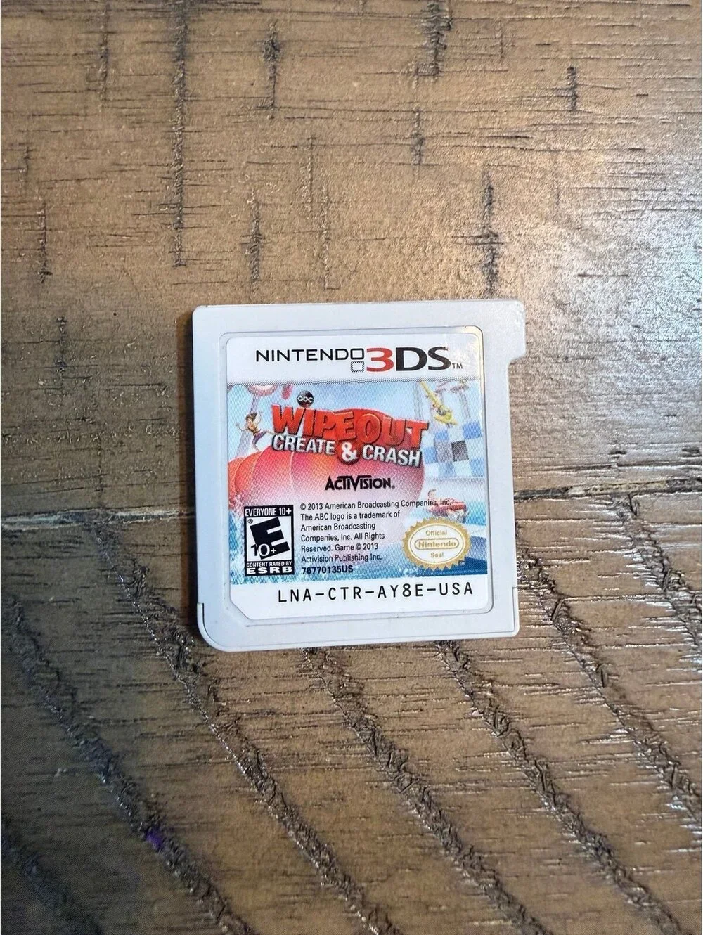 Nintendo 3DS Wipeout Create & Crash game cartridge only.